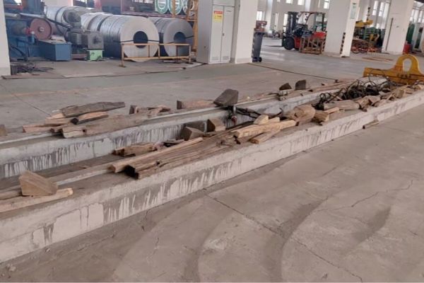 Querteilanlage 2.000 x 12 mm