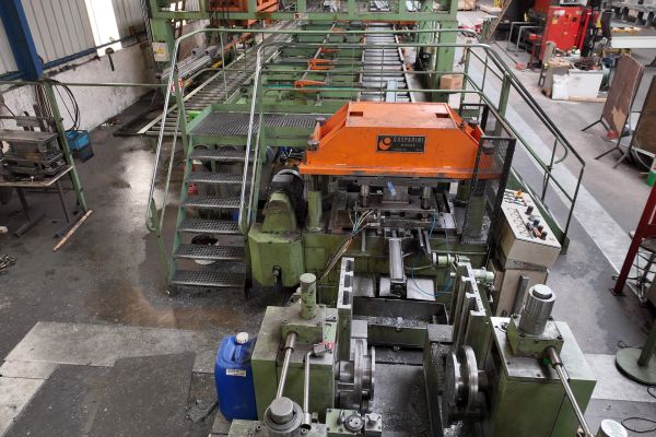 Profilieranlage für C-Profile 120 - 300 x 70 mm