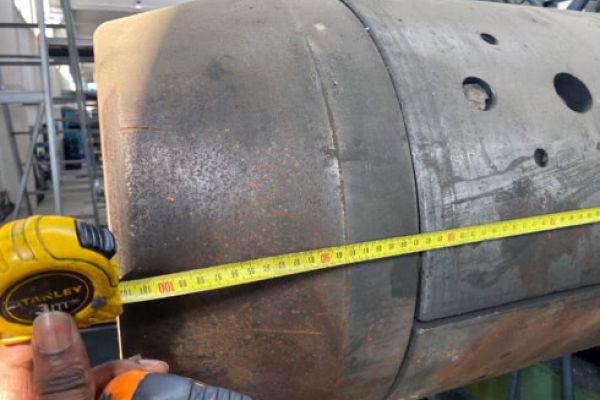 Abwickelhaspel 800 mm x 15 t