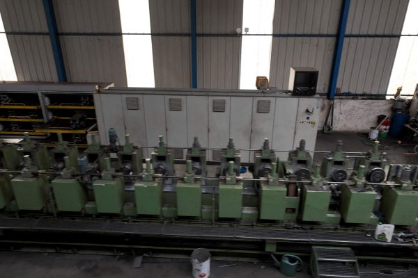 Profilieranlage für C-Profile 120 - 300 x 70 mm