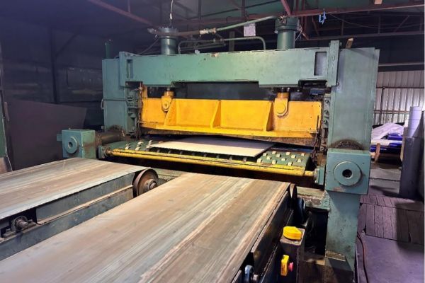 Querteilanlage 2.000 x 8/10 mm