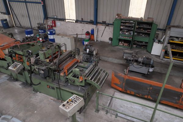 Profilieranlage für C-Profile 120 - 300 x 70 mm