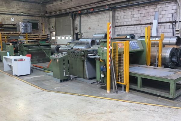 Längs-Querteilanlage 1.500 x 2,0 mm