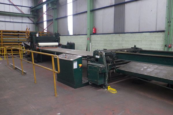 Querteilanlage 1.500 x 3,0 mm