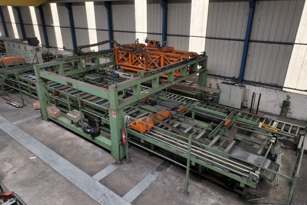 Profilieranlage für C-Profile 120 - 300 x 70 mm