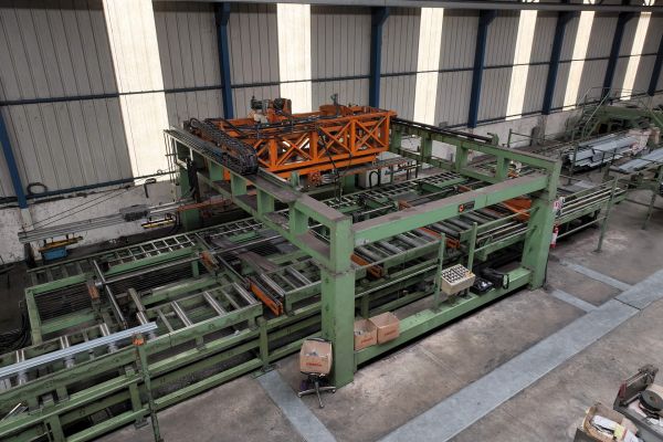 Profilieranlage für C-Profile 120 - 300 x 70 mm