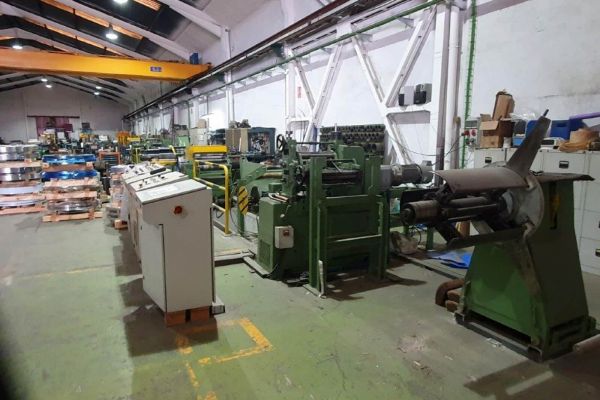 Längsteilanlage 400 x 2,5 mm