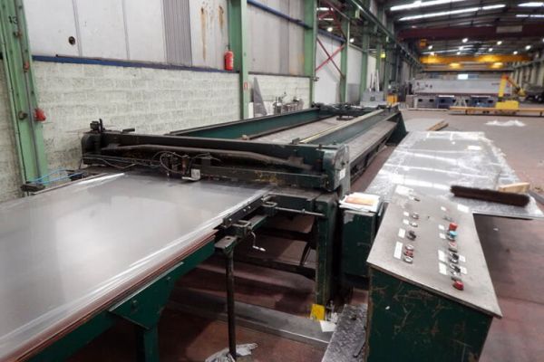 Querteilanlage 1.500 x 3,0 mm