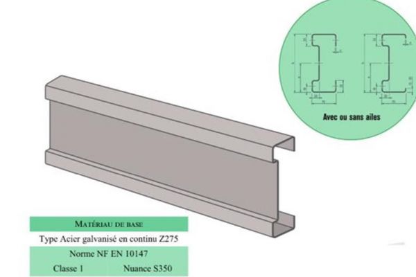 Profilieranlage für C-Profile 120 - 300 x 70 mm