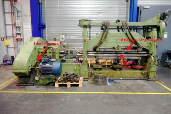 Richtmaschine 2.200 x 4,0 mm