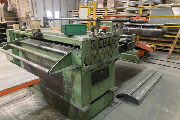 Längs-Querteilanlage 1.500 x 2,0 mm