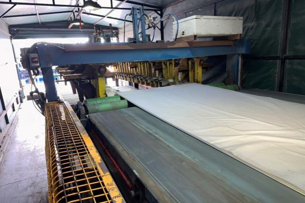 Querteilanlage 2.000 x 8/10 mm