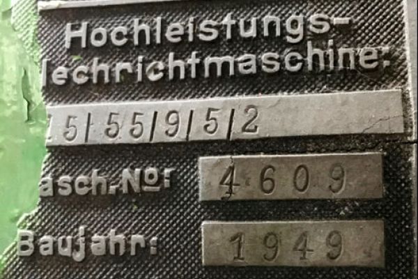 Richtmaschine 1.500 x 2,5 mm