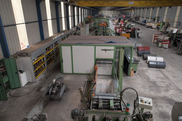 Profilieranlage für C-Profile 120 - 300 x 70 mm