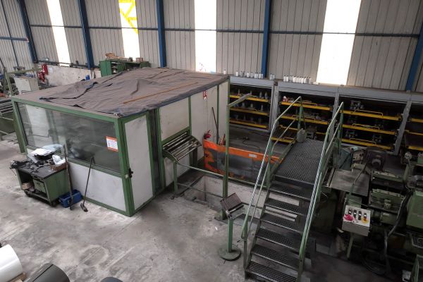 Profilieranlage für C-Profile 120 - 300 x 70 mm