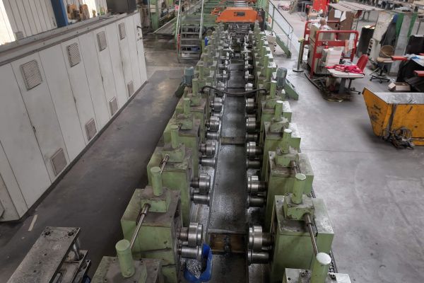 Profilieranlage für C-Profile 120 - 300 x 70 mm