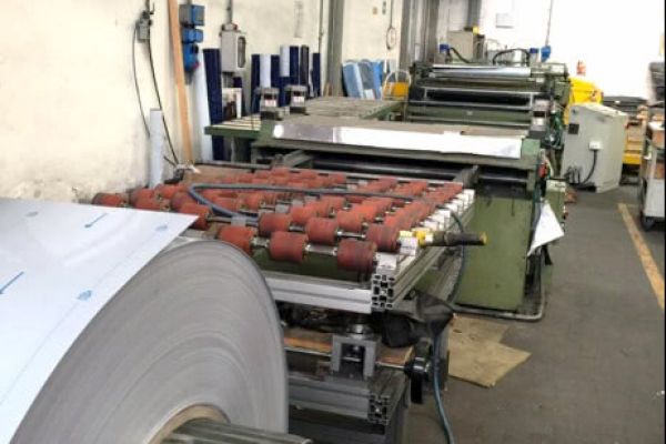 Slitting-cut to lenght line 1,500 x 2.0 / 2.5 mm