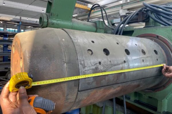 Decoiler 800 mm x 15 to.