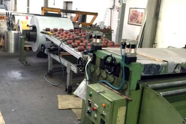 Slitting-cut to lenght line 1,500 x 2.0 / 2.5 mm