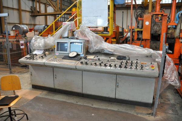 Heavy duty slitting line 1,600 x 5.0 mm