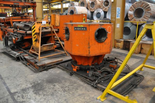 Heavy duty slitting line 1,600 x 5.0 mm