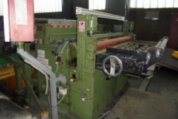 Un-rewinding line 1,500 x 0.5 / 1.5 mm