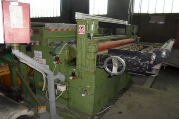 Un-rewinding line 1,500 x 0.5 / 1.5 mm