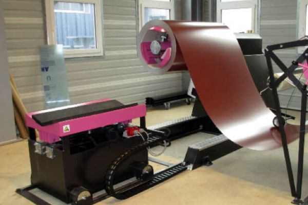 Decoiler 1,500 mm x 10 to.