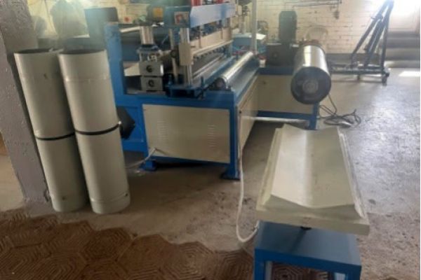 Un-rewinding line 1,250 x 1.0 mm