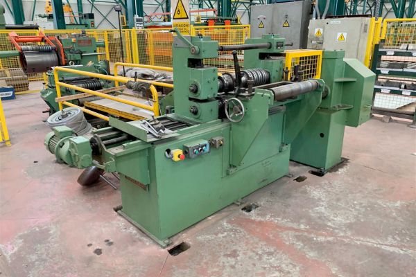 Slitting line 500 x 2.5 mm