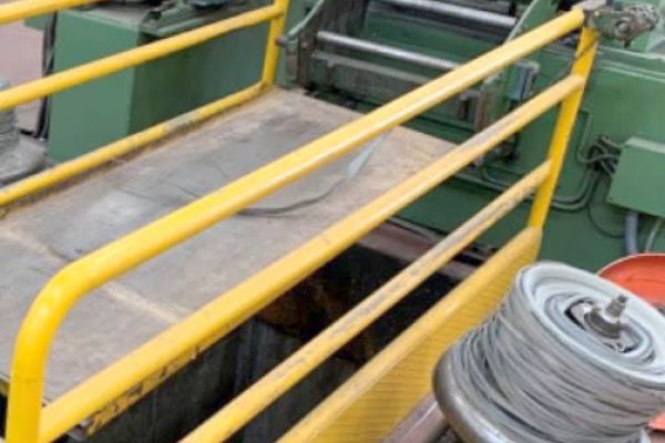 Slitting line 500 x 2.5 mm