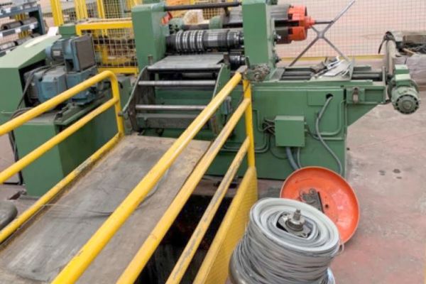 Slitting line 500 x 2.5 mm