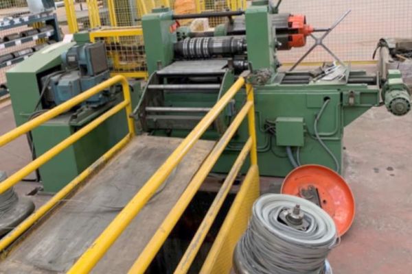 Slitting line 500 x 2.5 mm